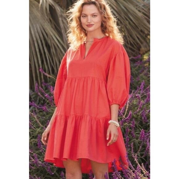 Sundry for Evereve The Anywhere Tiered Maxi Dress 1 (Small) - Picture 1 of 6